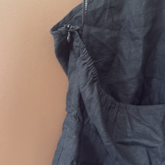 NWT FARM Rio x Anthropologie Linen Blend Cover-Up Embroidered Seashell Dress - Picture 5 of 12